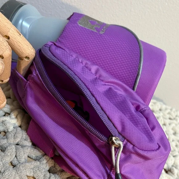 Natan Purple Hydration Belt with Bottle Holder - Picture 4 of 14